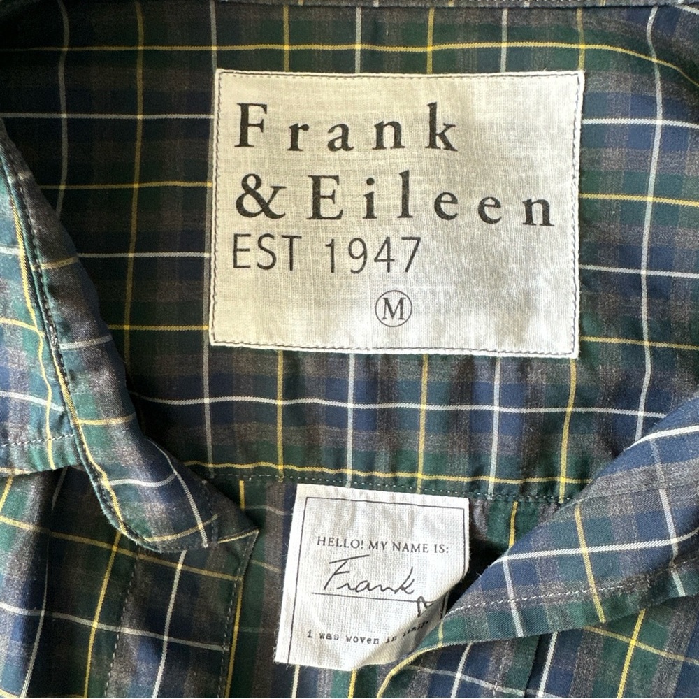 Frank & Eileen Barry Plaid Button Up - image 7